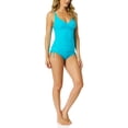 thumbnail image 2 of Anne Cole Drape Front Tankini, 2 of 6
