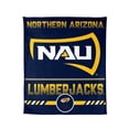 thumbnail image 1 of Logo Brands Northern Arizona Lumberjacks 60"x70" Super Plush Blanket, 1 of 7