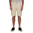 thumbnail image 1 of IRON Clothing Co Men's Flex Waistband Stretch Twill Multi Pocket Cargo Short, 1 of 5