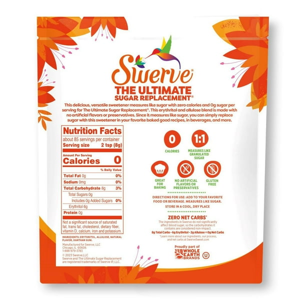 Swerve Granular Sugar Replacement, 24 oz. - Samsclub.com