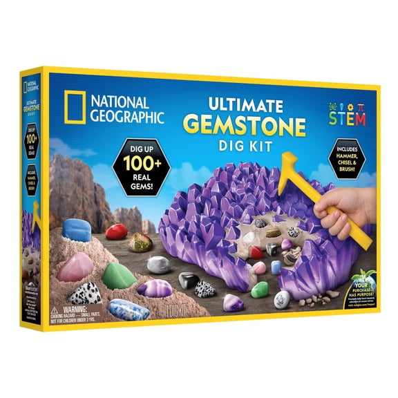 National Geographic Ultimate Gemstone Dig Kit