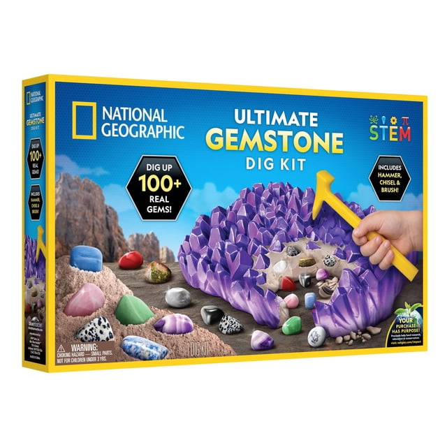 National Geographic Ultimate Gemstone Dig Kit