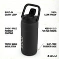 thumbnail image 5 of Zulu Mammoth 101oz Vacuum Triple Wall Insulated Large Stainless Steel Water Bottle (Choose Color), 5 of 7