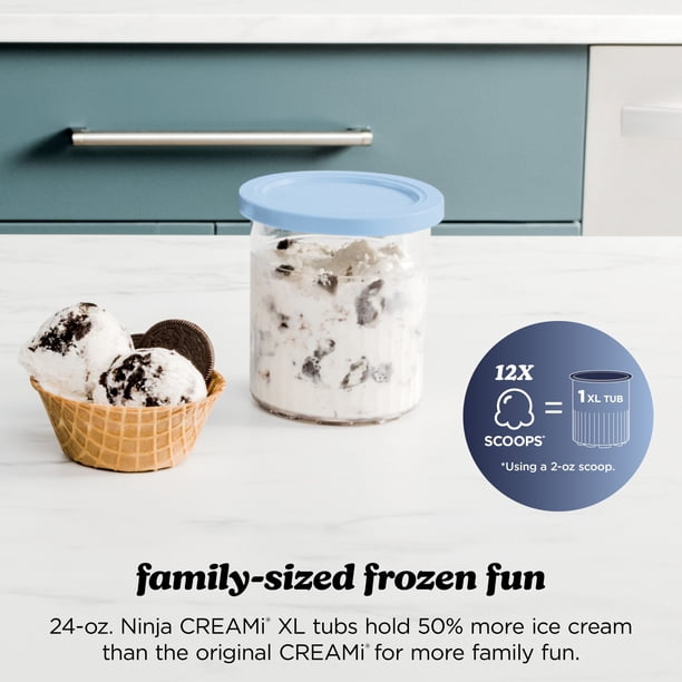Ninja CREAMi XL Deluxe 11-in-1 Frozen Treats Maker, 11 One-Touch