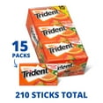 thumbnail image 4 of Trident Tropical Twist Sugar Free Gum, 14 pcs., 15 pk., 4 of 10