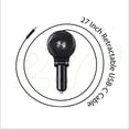 thumbnail image 2 of Tech Squared 65W Car Charger with Retractable Cable and Power Output Display, 2 of 6
