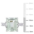 thumbnail image 3 of Emerald Cut Gemstone Ring in Sterling Silver, 3 of 6