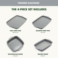 thumbnail image 4 of GreenPan 4-Piece Ceramic Nonstick Bakeware Set, 4 of 10