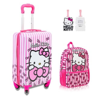 hello kitty rolling luggage