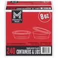 thumbnail image 1 of Member's Mark Plastic Deli Containers with Lids 8 oz., 240 ct., 1 of 6
