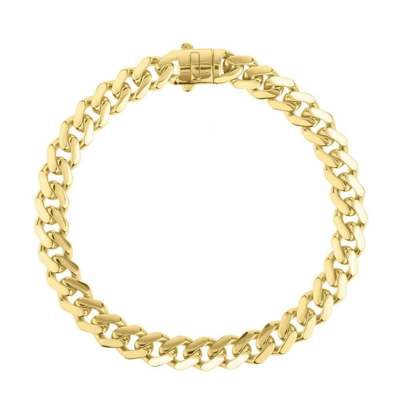 Miami Cuban Chain Bracelet in 14K Gold
