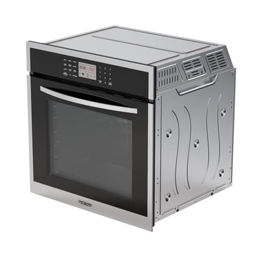 Hamilton Beach, 24" Front Control Range, Built-in Elecetric Wall Oven, Stainless Steel