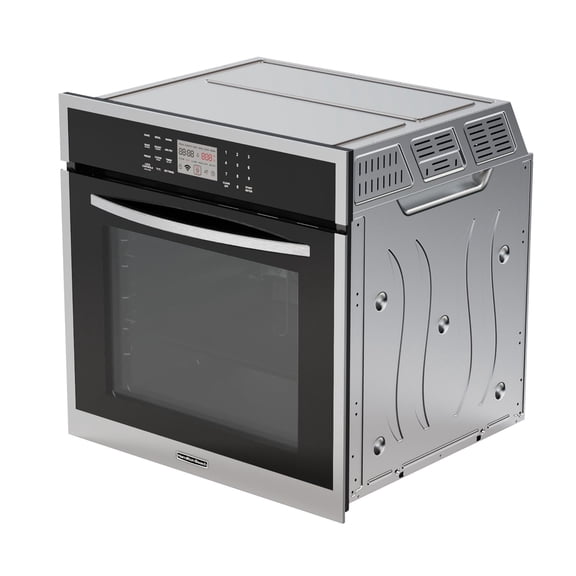 Hamilton Beach, 24" Front Control Range, Built-in Elecetric Wall Oven, Stainless Steel