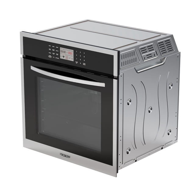 Hamilton Beach, 24" Front Control Range, Built-in Elecetric Wall Oven, Stainless Steel