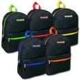 thumbnail image 1 of Trailmaker 17" Backpacks - Black - 24 Pack, 1 of 6