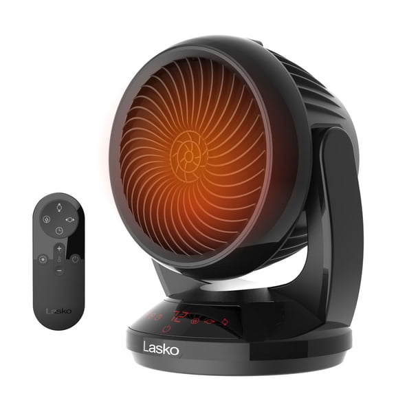 Lasko Whirlwind Heat Orbital Oscillation Ceramic Space Heater with Remote