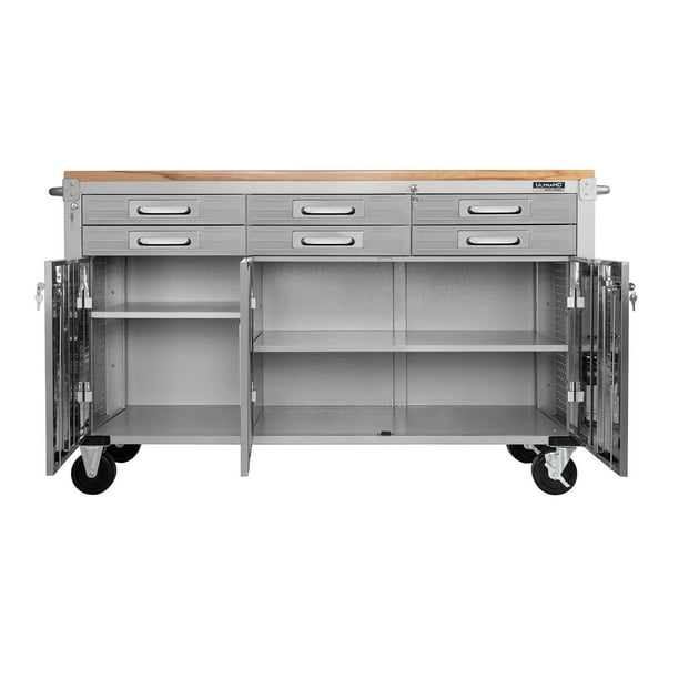 トライアルセット・サンプル Beam Seville Classics® UltraHD® 6-Drawer Rolling Workbench, 65.25