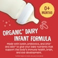 thumbnail image 3 of Earth's Best Organic Dairy Baby Formula with Iron, 21 oz., 2 ct., 3 of 11