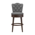 thumbnail image 2 of HH2Home Edenwood Wood Counter Height or Bar Height Swivel Stool, 2 of 10