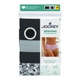 thumbnail image 4 of Jockey Women's 5-Pack Organic Cotton Stretch Modern Brief, 4 of 5