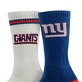 thumbnail image 3 of New York Giants Adult 2-Pack Crew Socks, 3 of 3