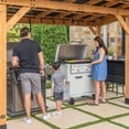 thumbnail image 4 of Backyard Discovery Briarton Grill Gazebo XL w/ Cantilever Roof, Choose Installation, 4 of 17