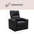 thumbnail image 4 of Travis Home Theater Seating Power-Recliner Chair, 4 of 9