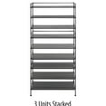 thumbnail image 15 of Seville Classics 3-Tier Resin Slat Shoe Rack, 26.5" W x 12.2" D x 19" H Assorted Colors, 15 of 22