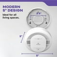 thumbnail image 9 of Kidde 10-Year Battery Smoke & Carbon Monoxide Detector with LED Warning Lights, 9 of 13