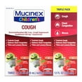 thumbnail image 1 of Mucinex Children's Liquid Cold & Cough Medicine, Cherry 4 fl. oz., 3 pk., 1 of 4