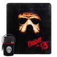 thumbnail image 2 of Scary Movie Cloud Throw and Reusable Embroidered Fabric Bucket Set, 60" x 70", 2 of 8