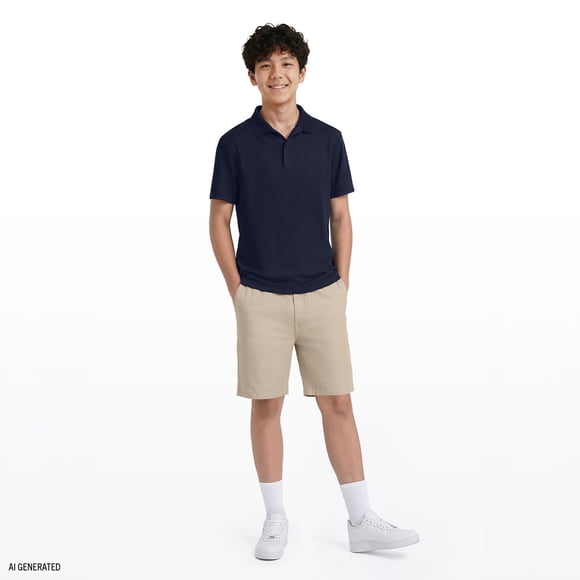 Nautica Young Mens Uniform Performance Short