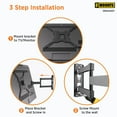 thumbnail image 10 of ProMounts Full Motion TV Wall Mount, 24"- 60" TVs, 10 of 10