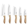 thumbnail image 2 of Cuisinart 11-Piece Ceramic Coated Knife Set with Cutting Board, Assorted Colors, 2 of 10