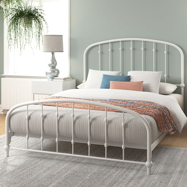 Zinus Night Therapy Bridget 50" Metal Platform Bed Frame, Assorted Colors