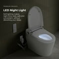 thumbnail image 13 of OVE Decors Ella White Tall Elongated Smart Toilet with Bidet Toilet Seat, 13 of 17