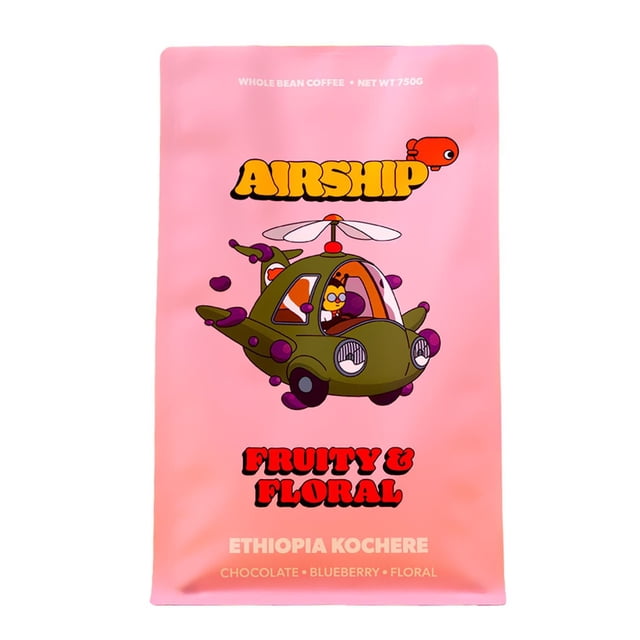 Airship Ethiopia Whole Bean Coffee, 27 oz.