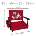 thumbnail image 3 of Logo Brands Fresno State Bulldogs Premium Stadium Seat, 3 of 6
