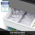 thumbnail image 8 of Samsung 23 cu. ft.  Bespoke 4-Door French-Door Refrigerator w/ Customizable Panel Colors, 8 of 11