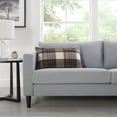 thumbnail image 1 of Member's Mark Plaid Faux Fur Decorative Pillow 14" x 24", Assorted Designs, 1 of 6
