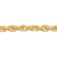 thumbnail image 3 of Rope Chain Necklace in 14K Gold, 3 of 6