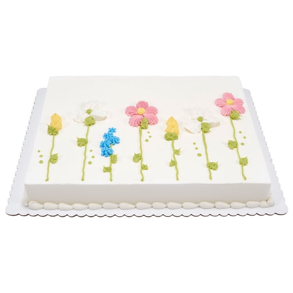 Member's Mark Blooming Flowers Half Sheet Cake