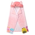 thumbnail image 6 of Kids Character 100% Cotton Hooded Towel With Hand Pockets, 6 of 8