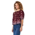 thumbnail image 4 of BILA Women's Tie-Neck Cotton Top, 4 of 9