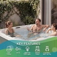 thumbnail image 5 of Lifesmart LS450DX 7-Person 22-Jet Spa with Waterfall, 5 of 10