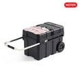 thumbnail image 5 of Heavy-Duty Keter Masterloader Rolling ToolBox + 18in Cantilever Organizer / Telescoping Handle, 5 of 19