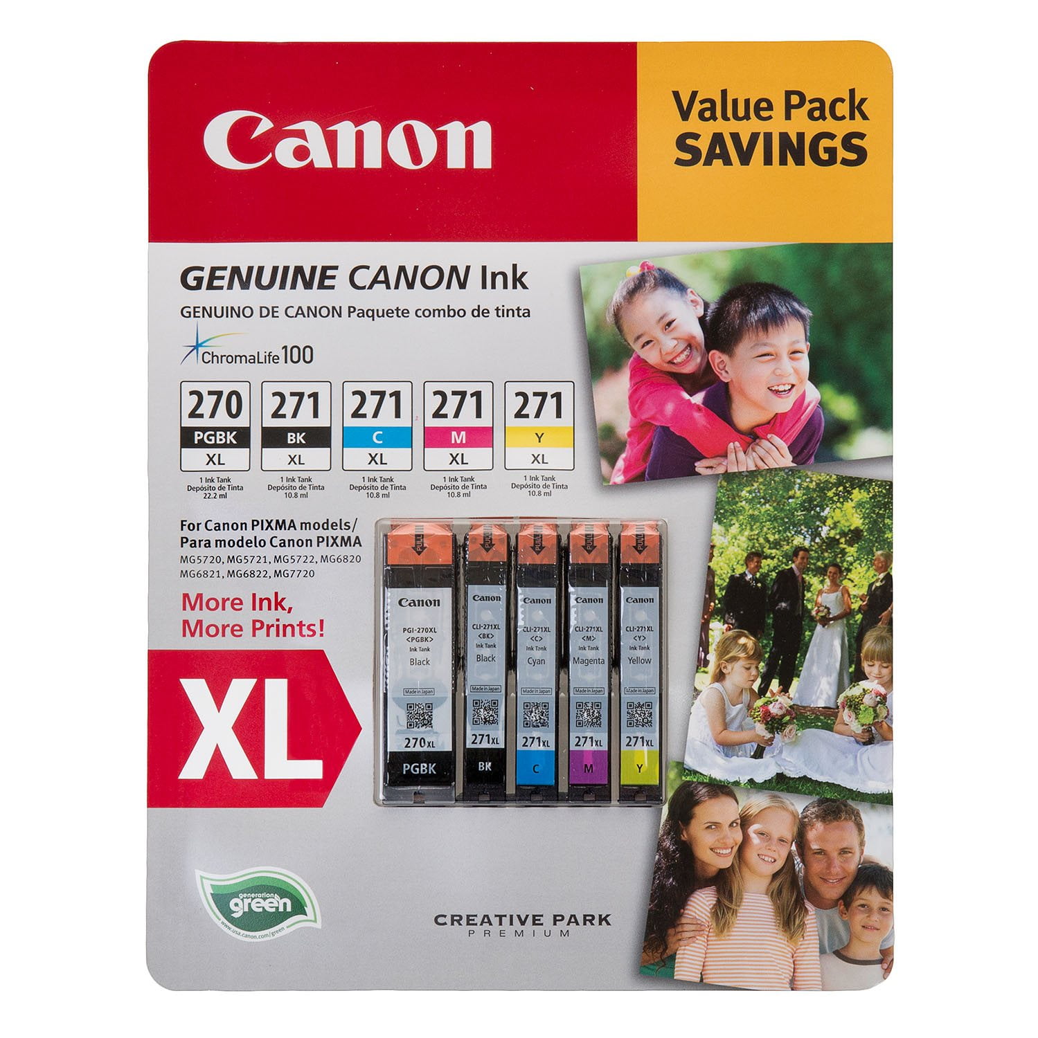 Canon PGI-270XL/CLI-271XL Club Pack - Samsclub.com