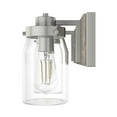 thumbnail image 8 of Hunter Devon Park with Clear Glass Bathroom Vanity Wall Light Fixture, 8 of 8