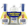thumbnail image 1 of Mr. Clean Clean Freak Multi-Surface Cleaner, Lemon Zest, 2 trigger sprays + refill, 1 of 9