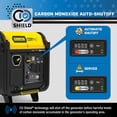 thumbnail image 8 of 11,000/9,000-Watt Electric Start Dual Fuel Home Backup Portable Inverter Generator with Quiet Technology and CO Shield, 8 of 13